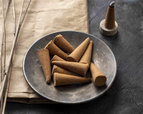 incense cones and sticks